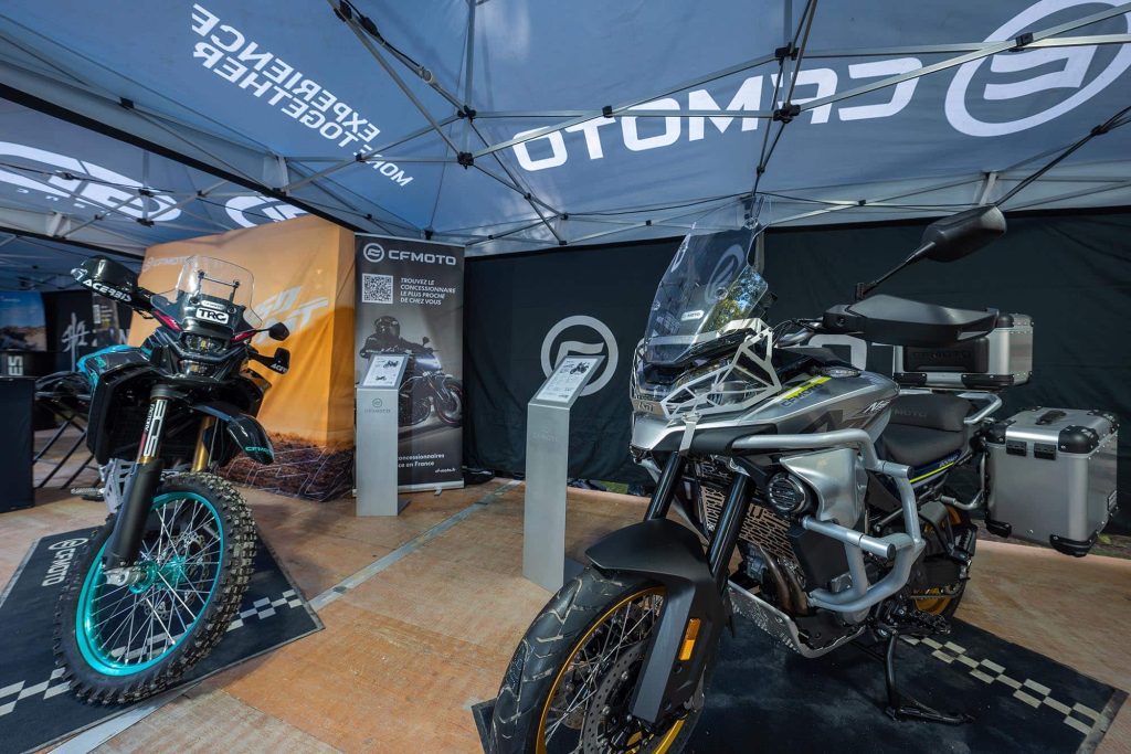 CFMOTO à L’alpes Aventure Motofestival 2024