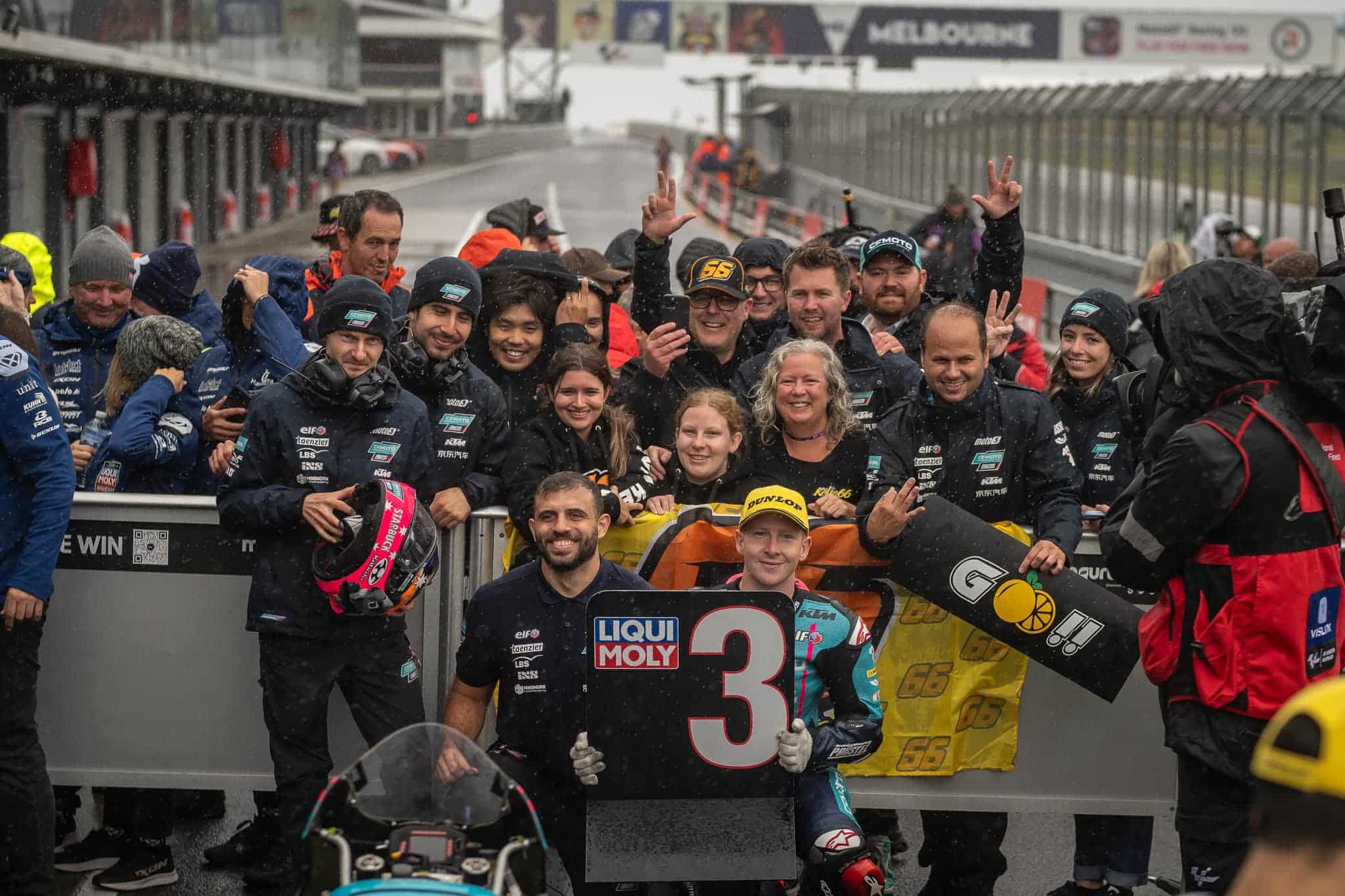 CFMOTO Australie 2023 podium