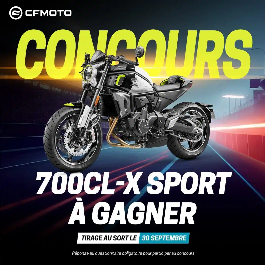 Gagnez une CFMOTO 700CL-X Sport !