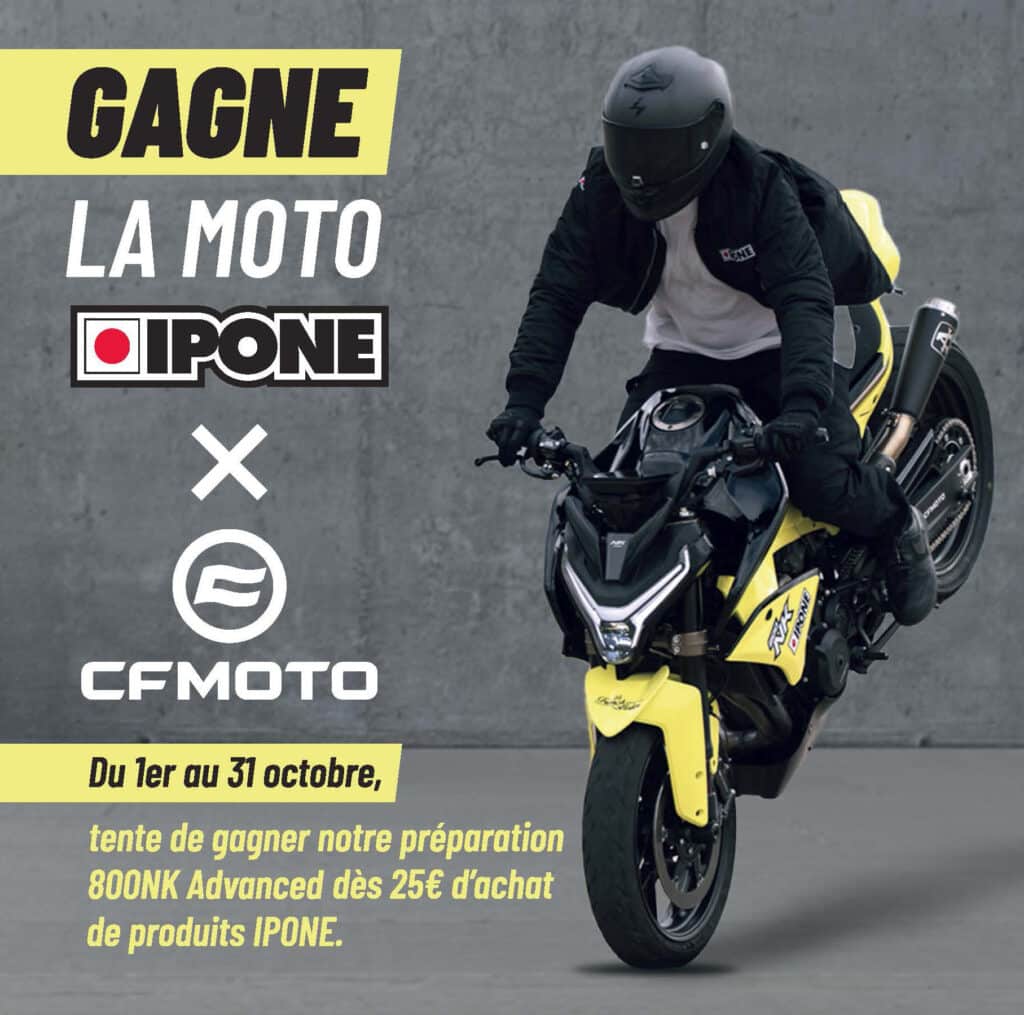 Jeu Concours Ipone x CFMOTO