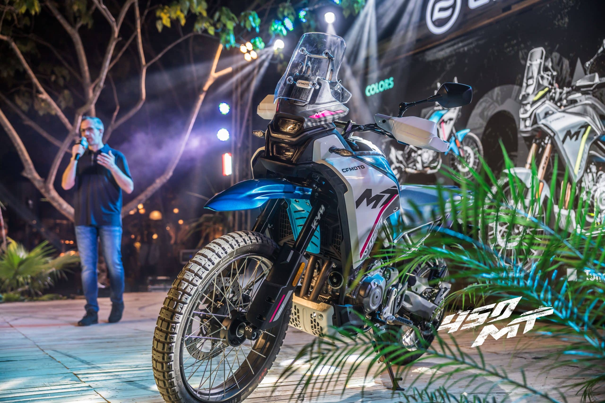 Lancement 450MT CFMOTO France