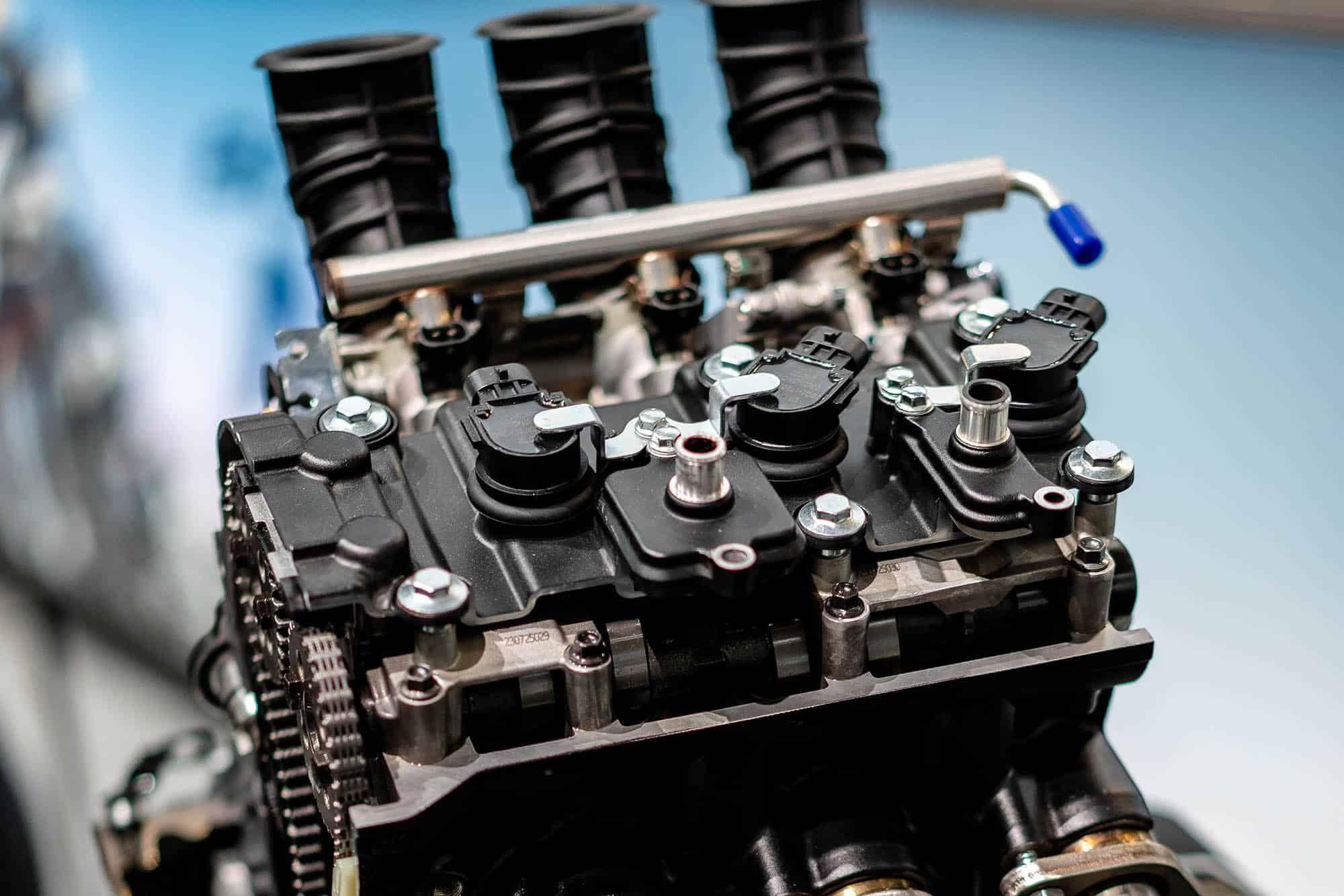 Moteur 3 cylindre 675 EICMA 2023 CFMOTO