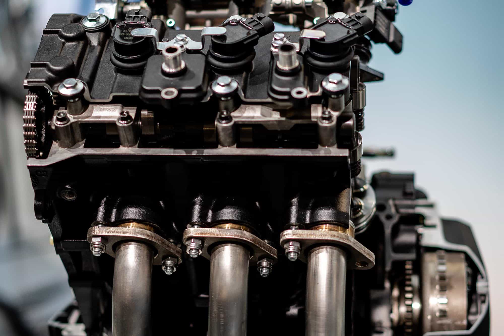 Moteur 3 cylindre 675 EICMA 2023 CFMOTO