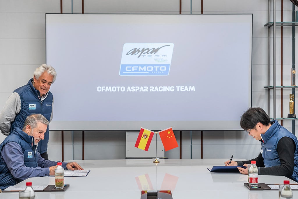 CFMOTO présent en Moto3 et Moto2 pour 2024