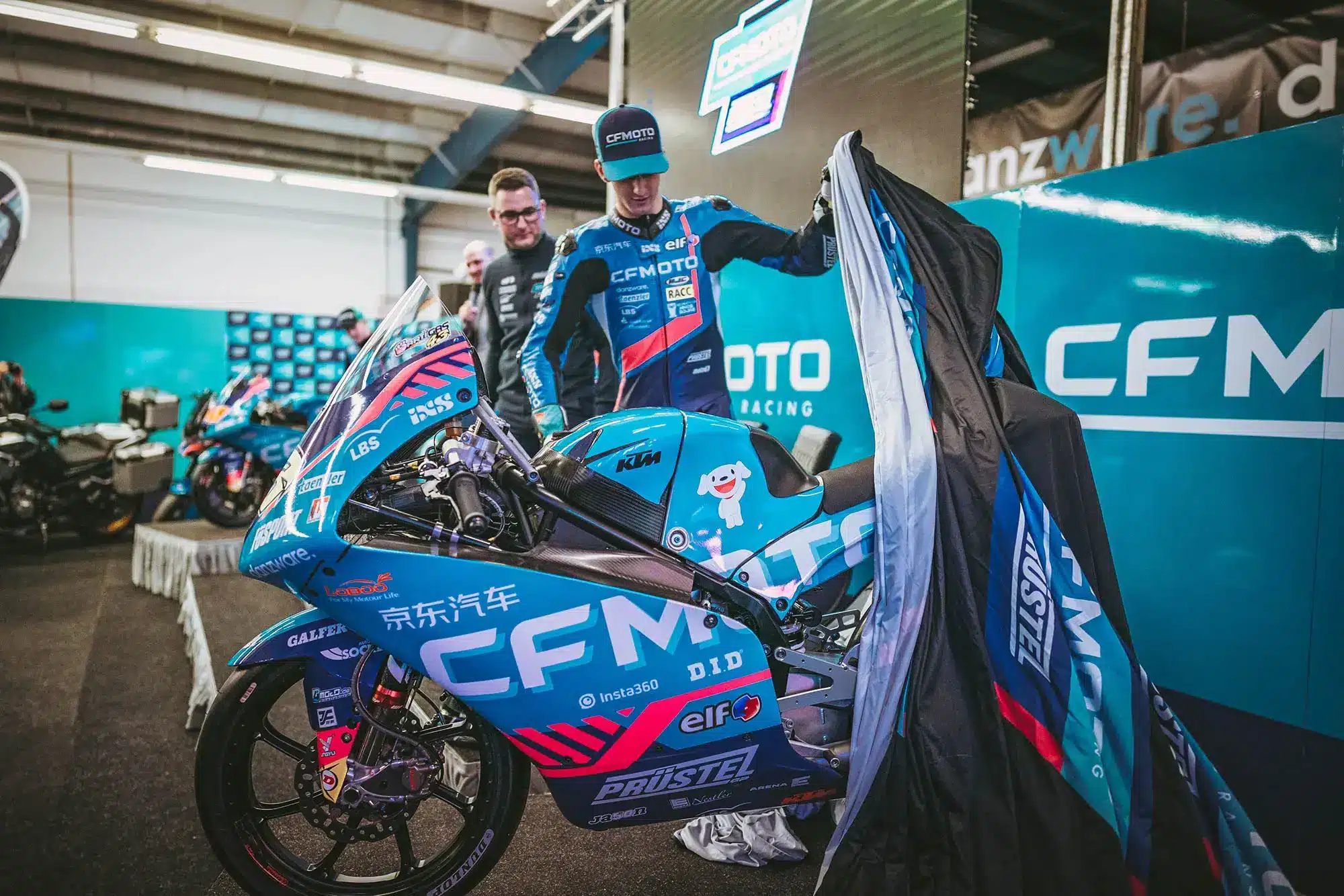 Présentation de la Moto3 CFMOTO 2023
