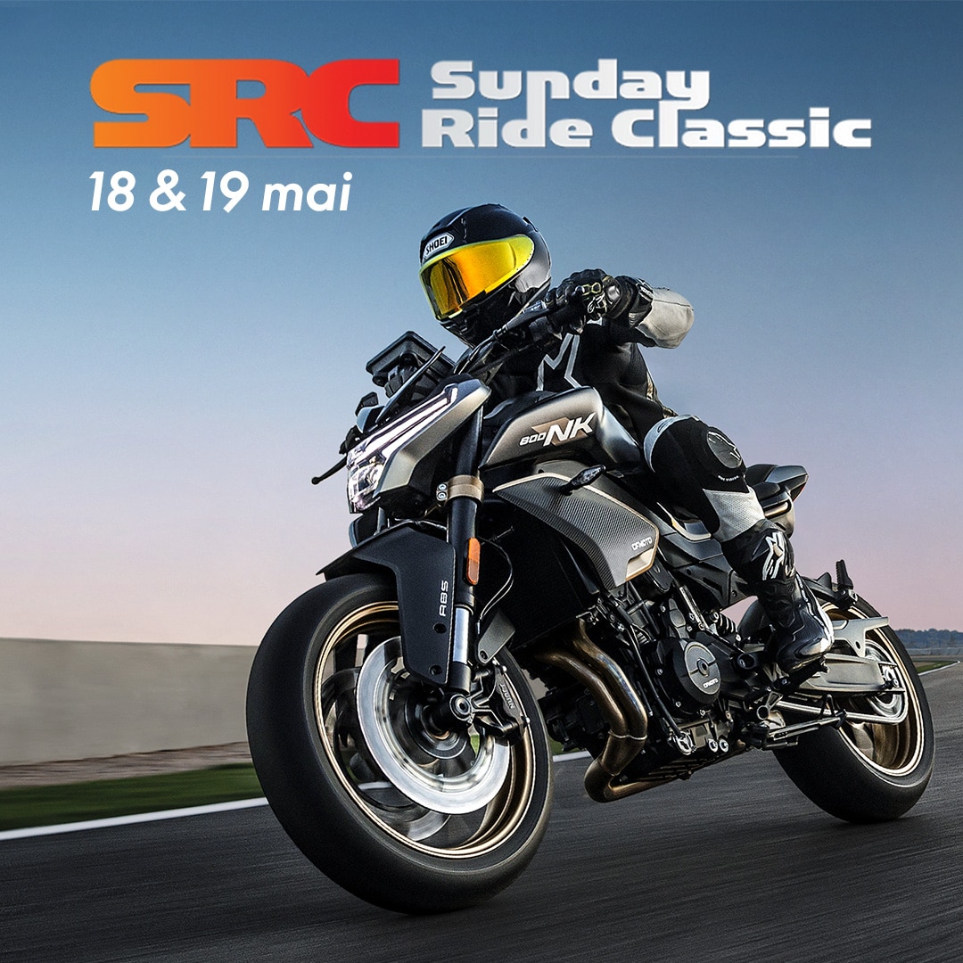 Retrouvez CFMOTO au Sunday Ride Classic 2024