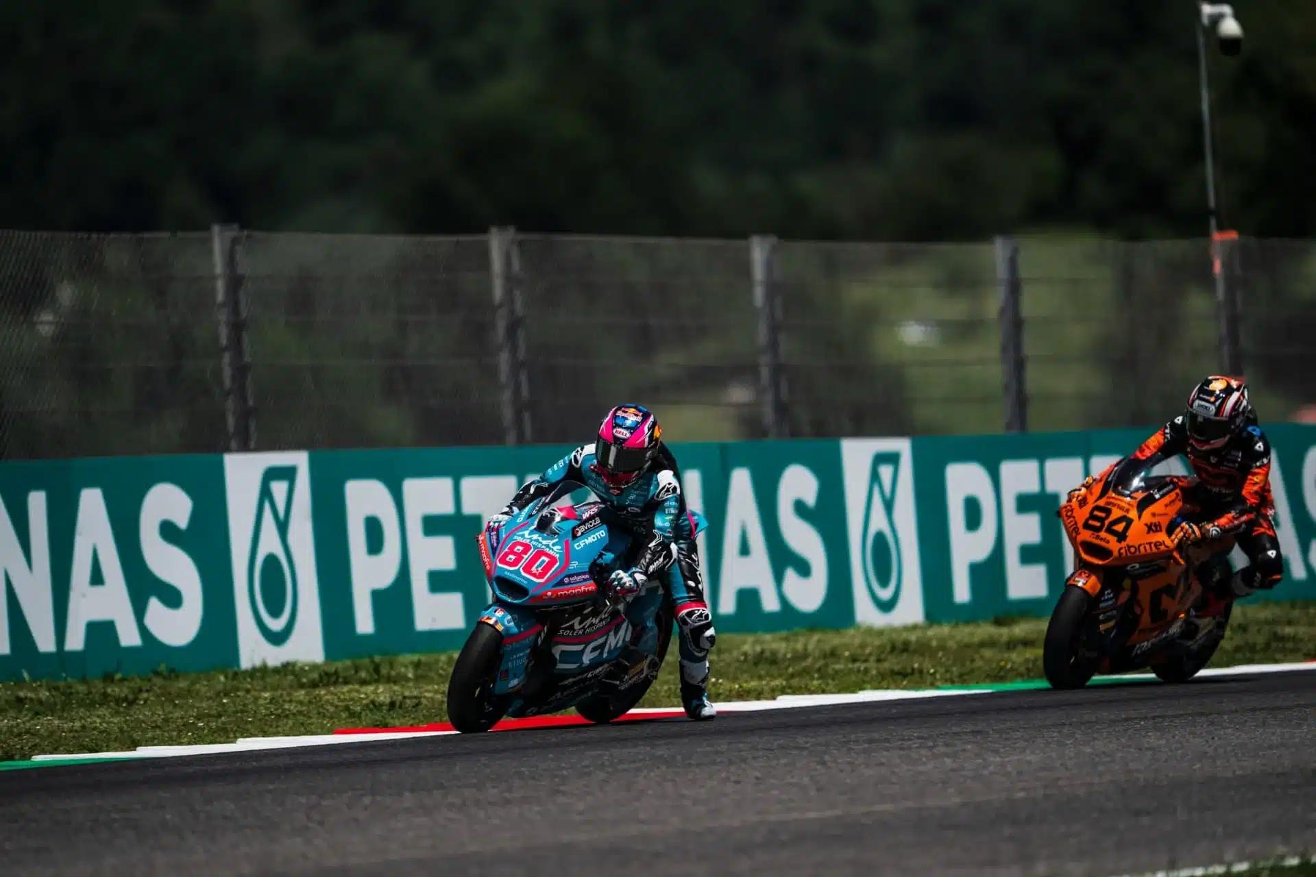 David Alonso en Moto2 au Grand Prix d'Italie 2026 sur sa CFMOTO Aspar Team