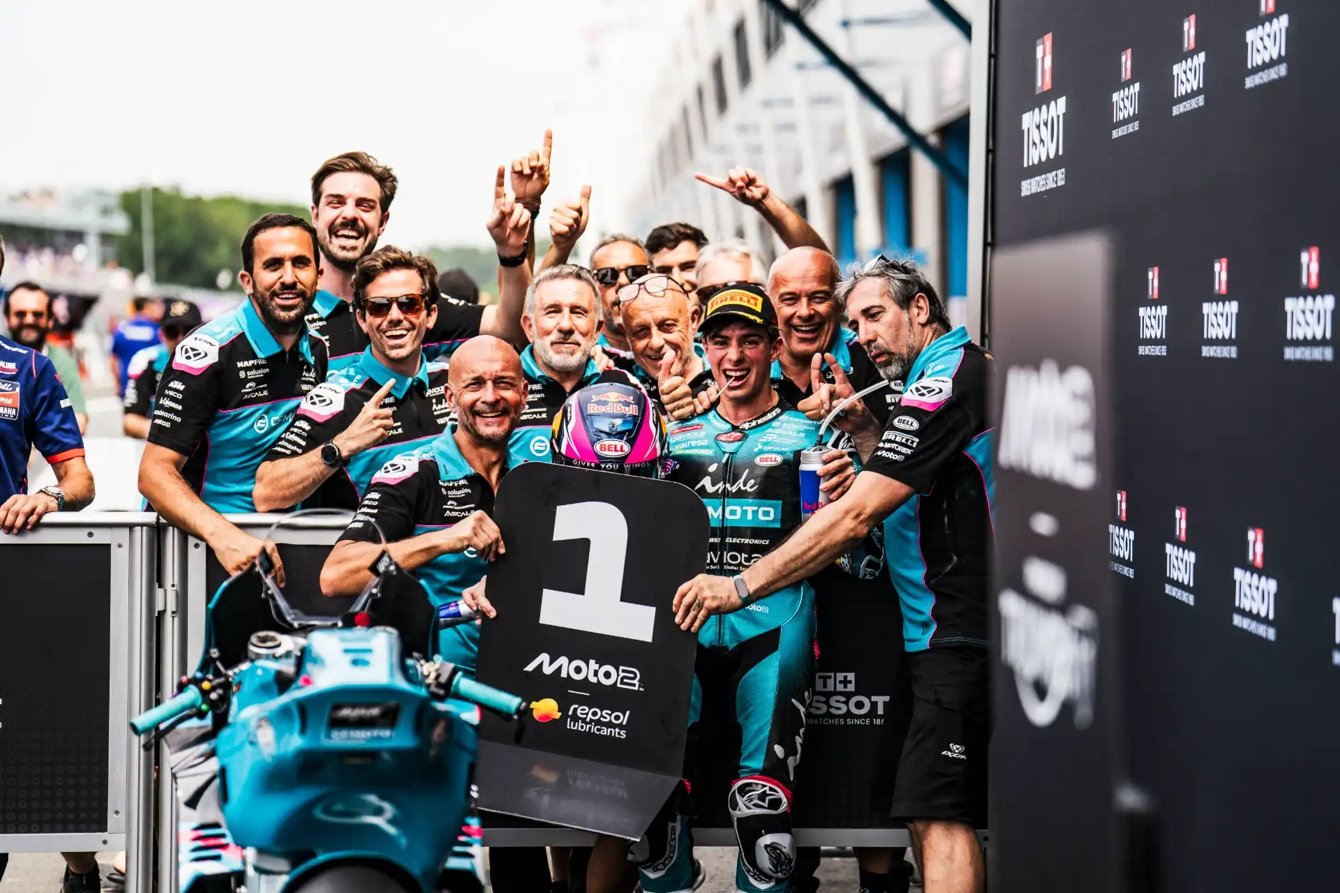 Pilote du CFMOTO Aspar Team en Moto2 au Grand Prix des Pays-Bas 2026, Assen