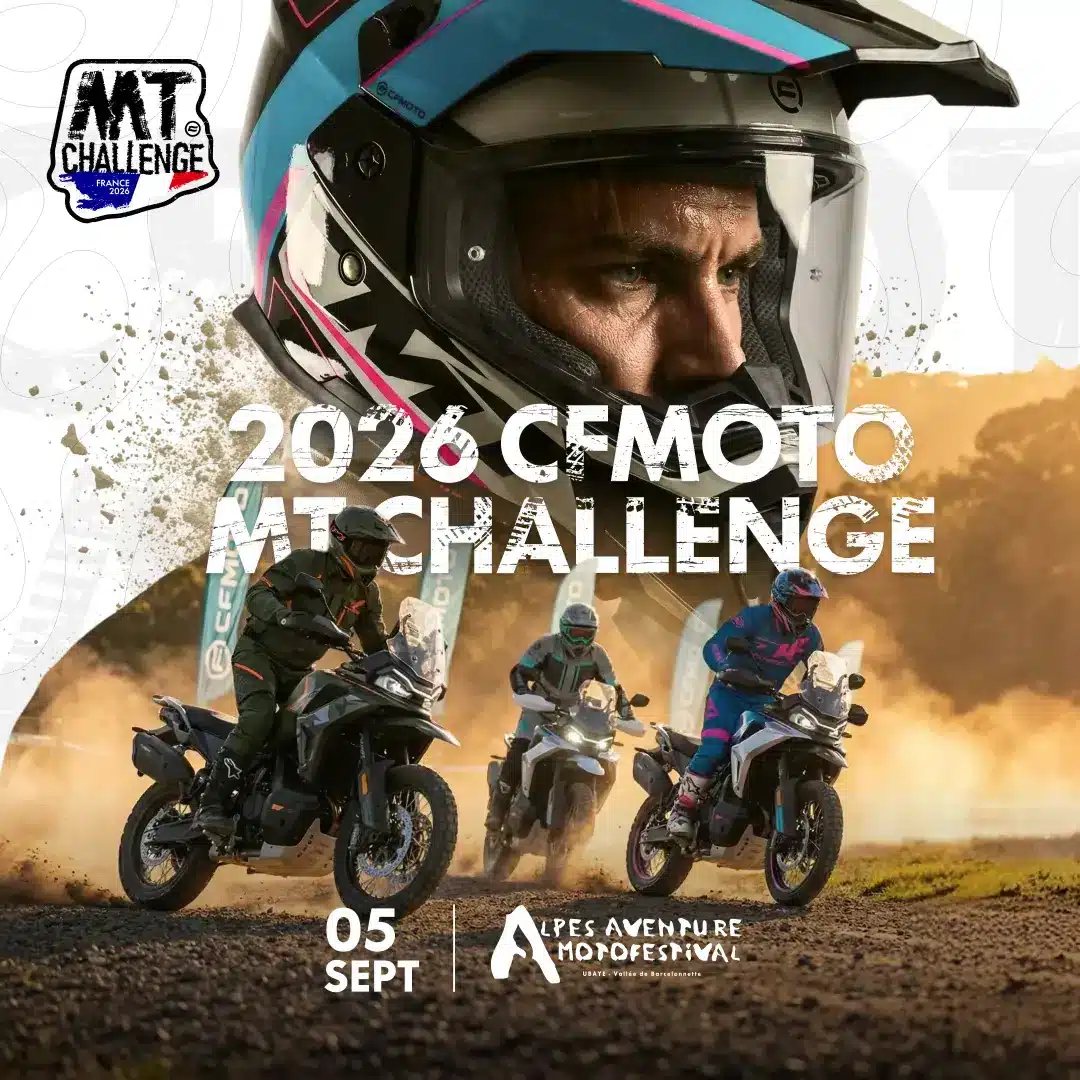 CFMOTO 800MT-X sur terrain en action
