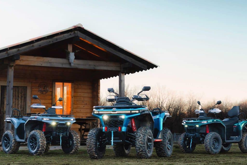CFMOTO dévoile les nouveaux CFORCE C4, C5 et C6 PRO à Nice