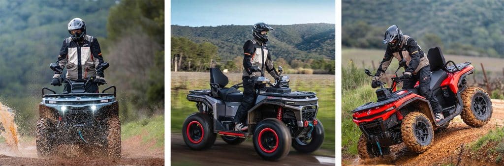 CFMOTO dévoile les nouveaux CFORCE C4, C5 et C6 PRO à Nice