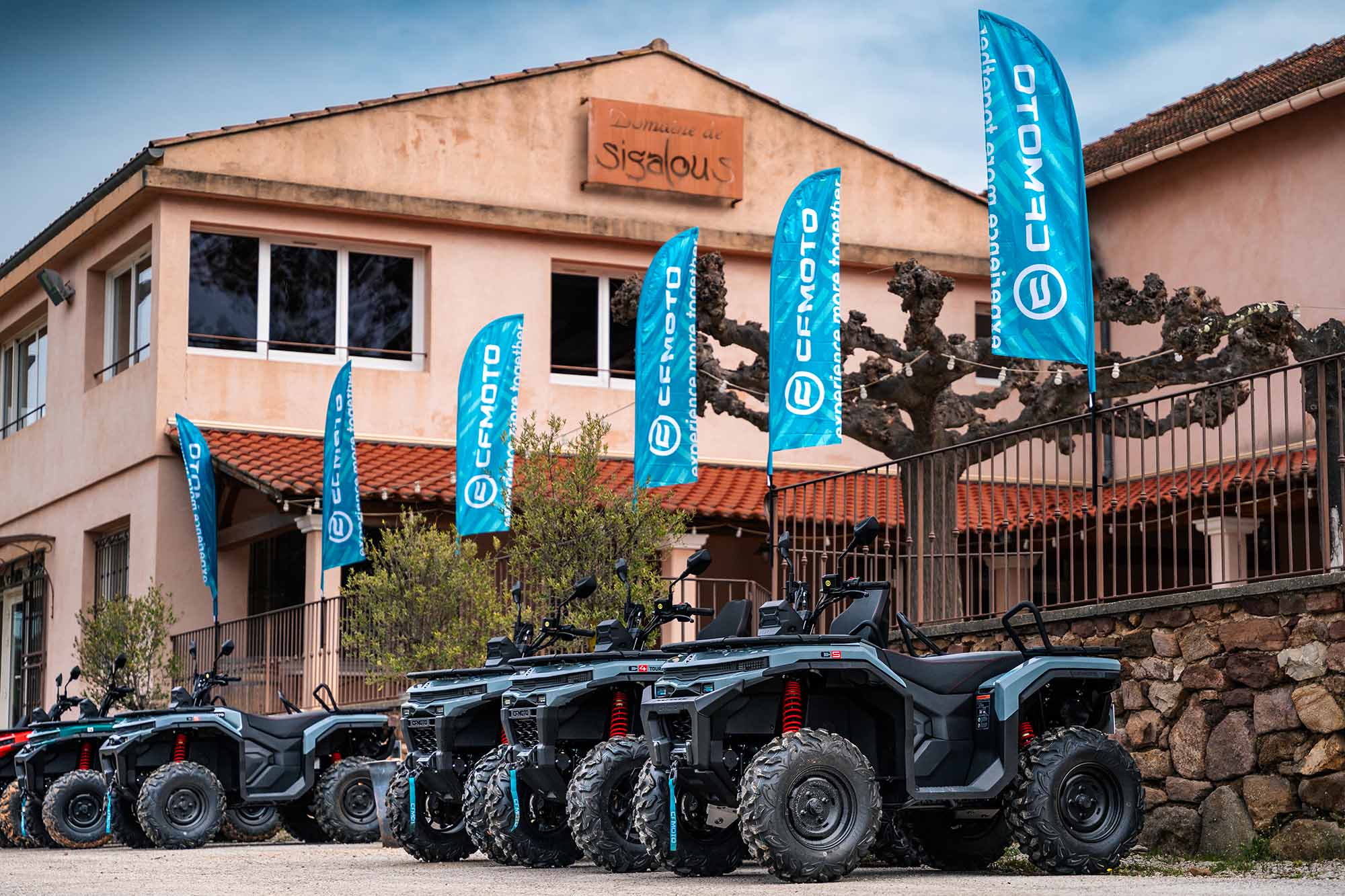 CFMOTO dévoile les nouveaux CFORCE C4, C5 et C6 PRO à Nice