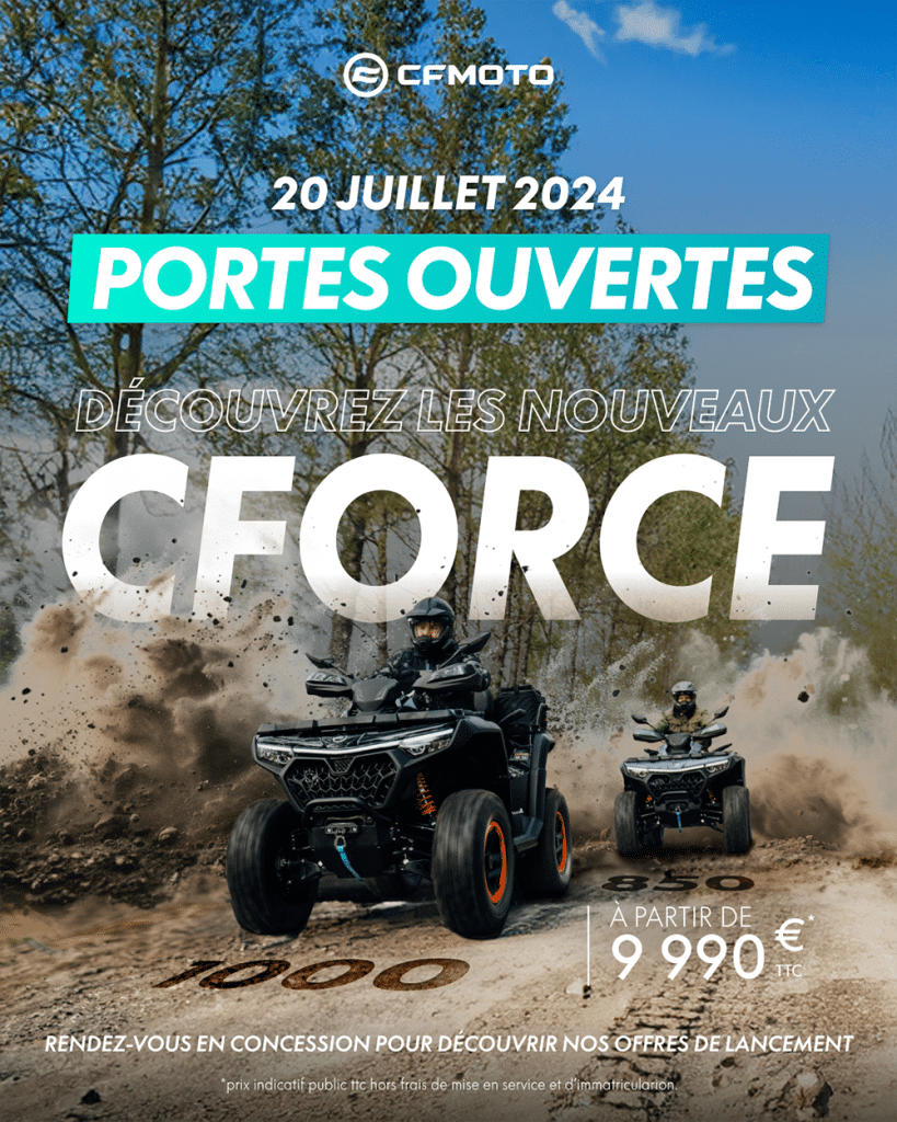 Portes ouvertes CFMOTO juillet 2024