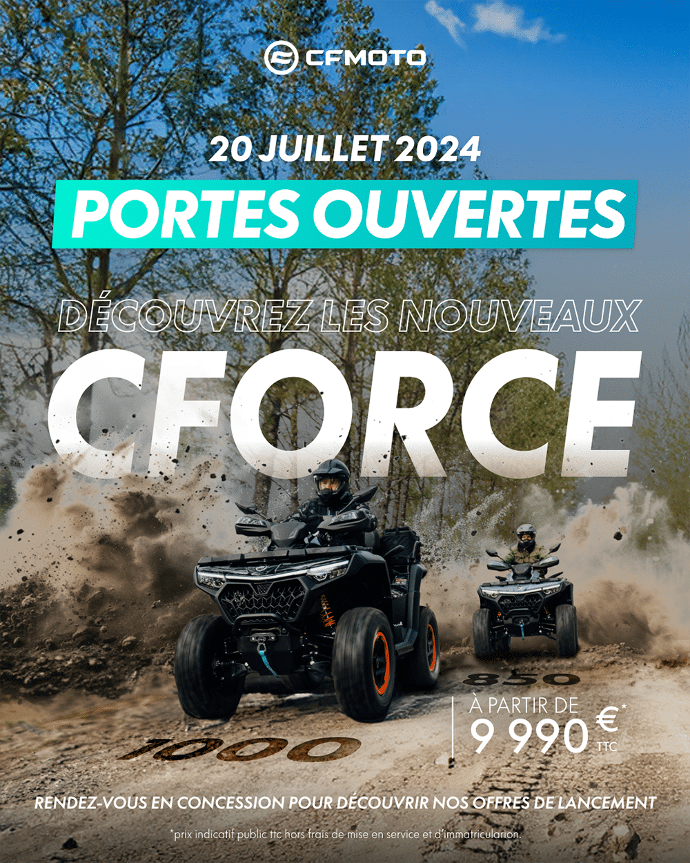 Portes ouvertes CFMOTO juillet 2024