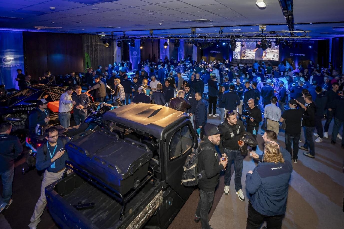 Lancement de la gamme 2025 quads et SSV de CFMOTO