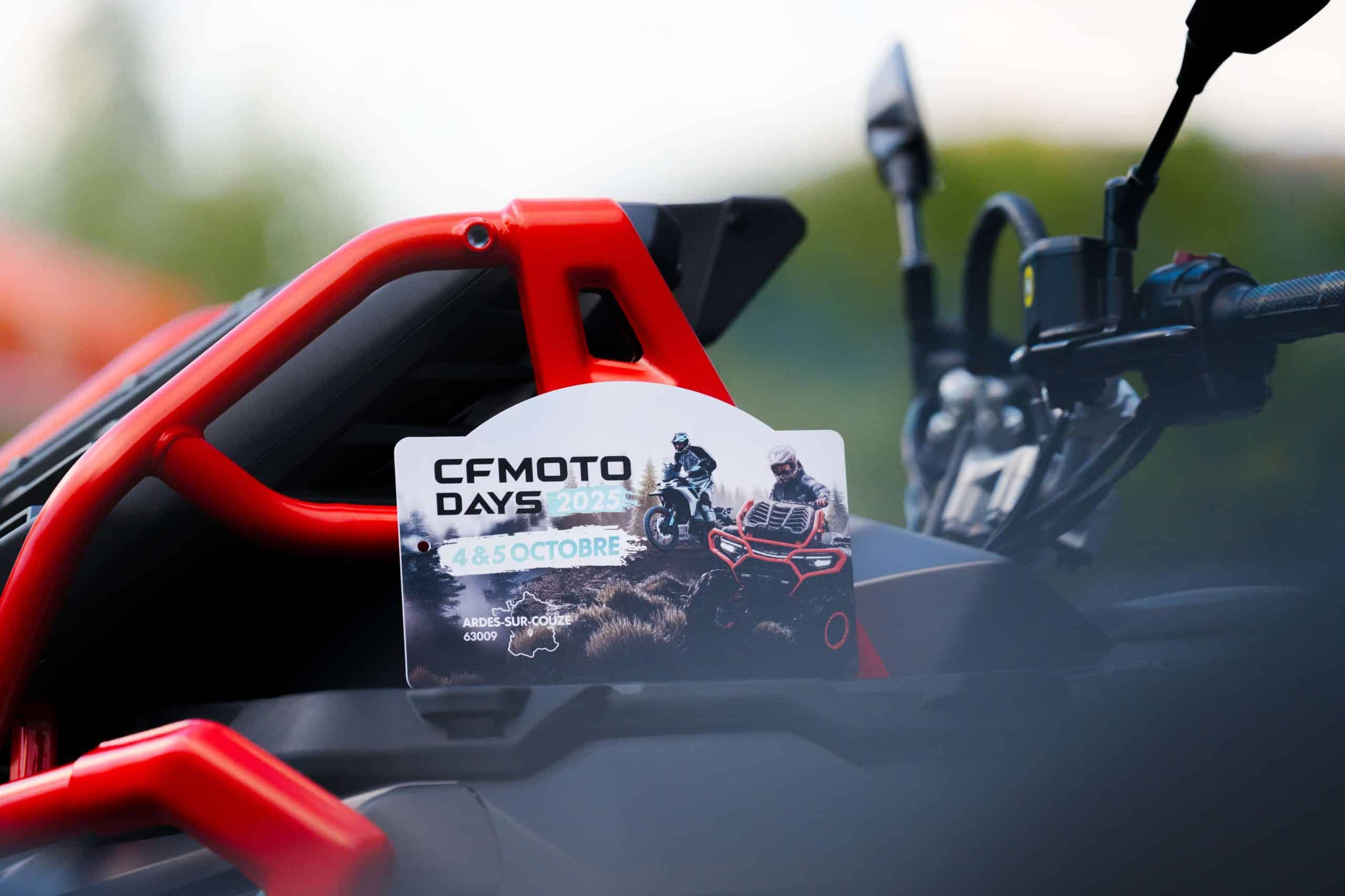 Rassemblement de la communauté CFMOTO lors des CFMOTO Days 2025